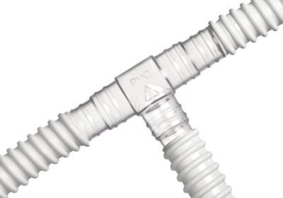 3 weg T connector 18/16 mm voor flexibele condensslang