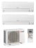 Mitsubishi Electric Duo Wandgeräte 1200012000